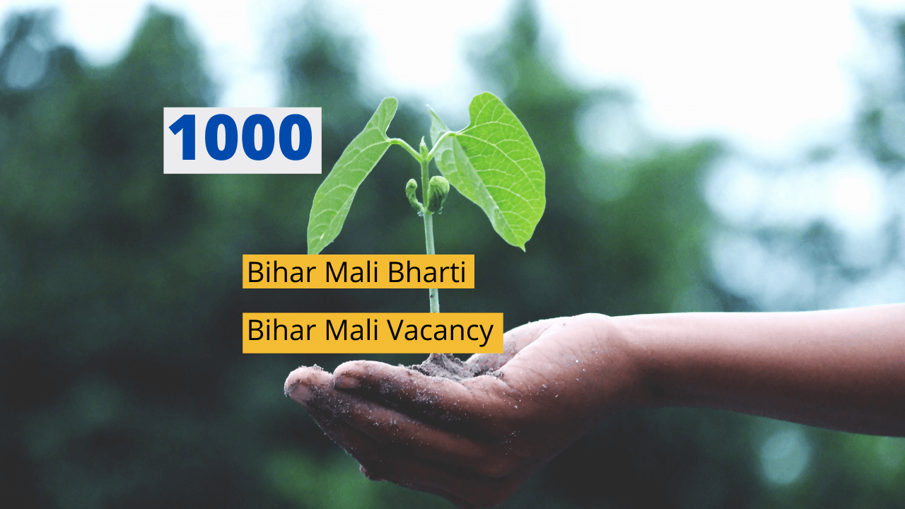 Bihar Mali Vacancy