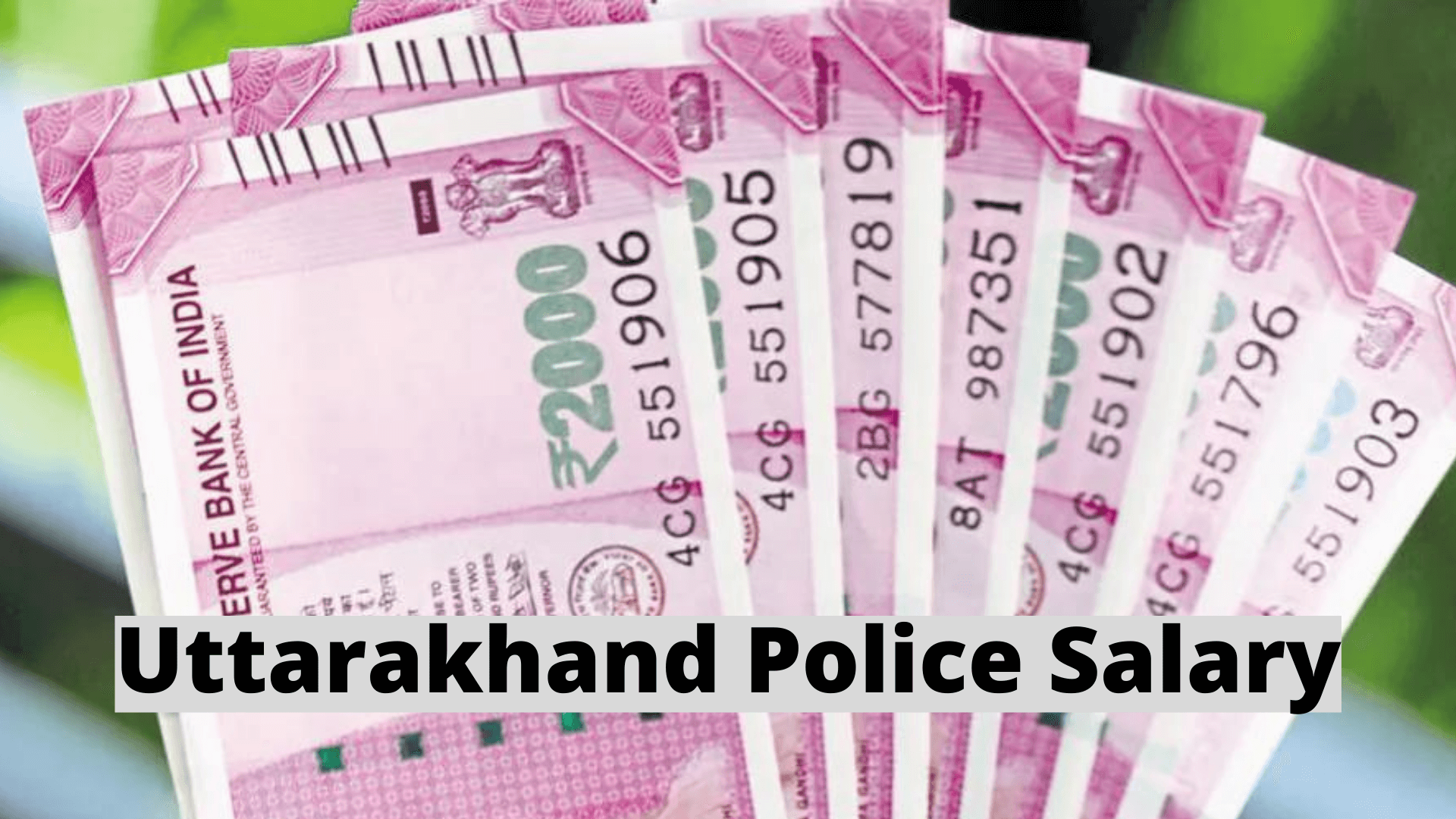 Uttarakhand Police Salary