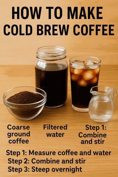 make cold brew coffee