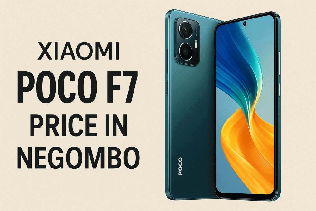 xiaomi poco f7 price in negombo