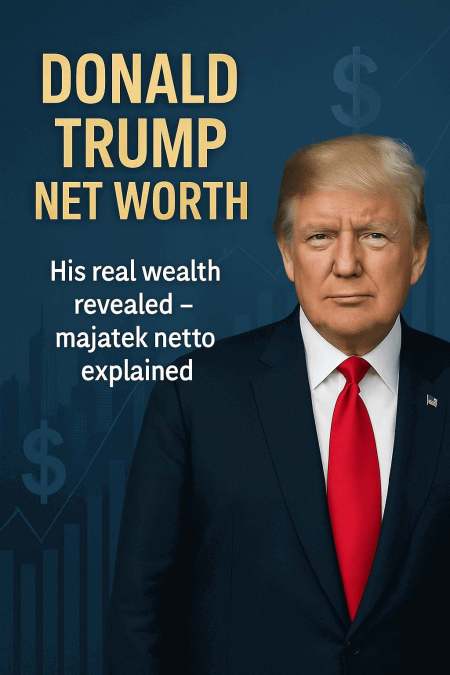 donald trump majetek netto