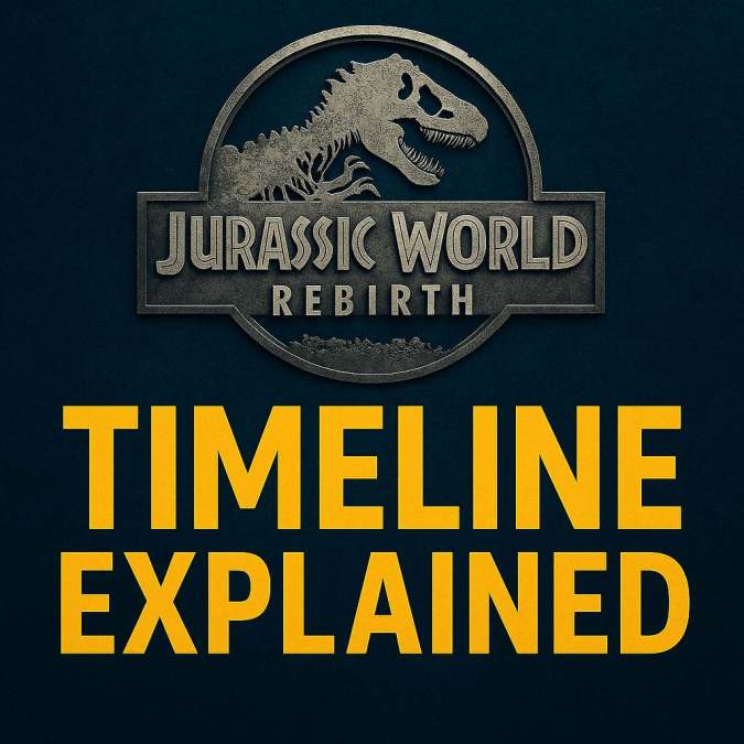 jurassic world rebirth timeline