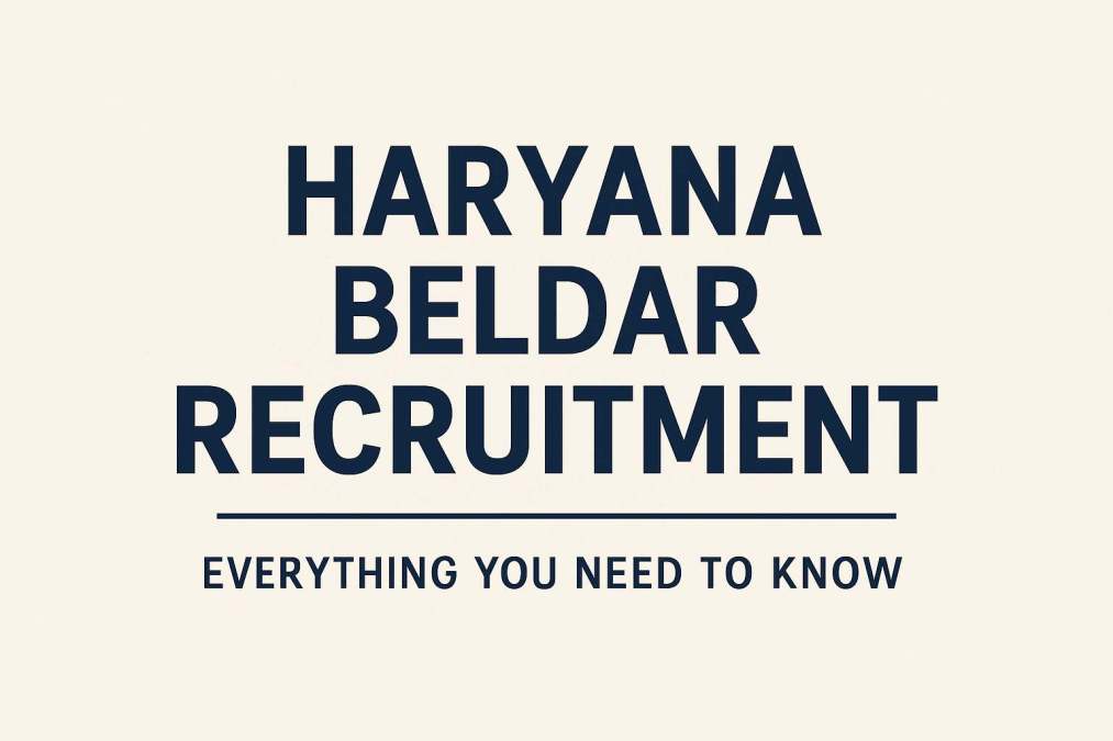 haryana beldar recruitment