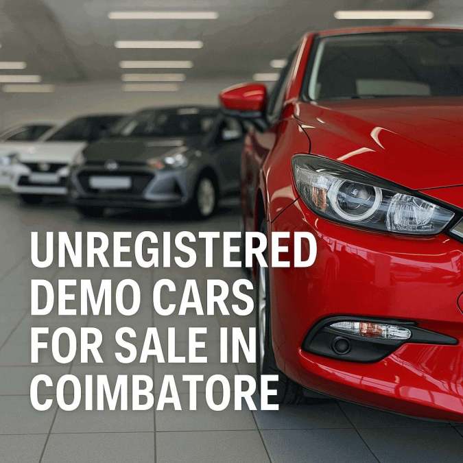 unregistered demo cars for sale in coimbatore