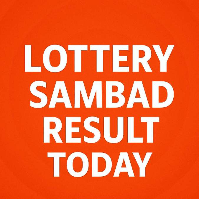 lottery sambad result today