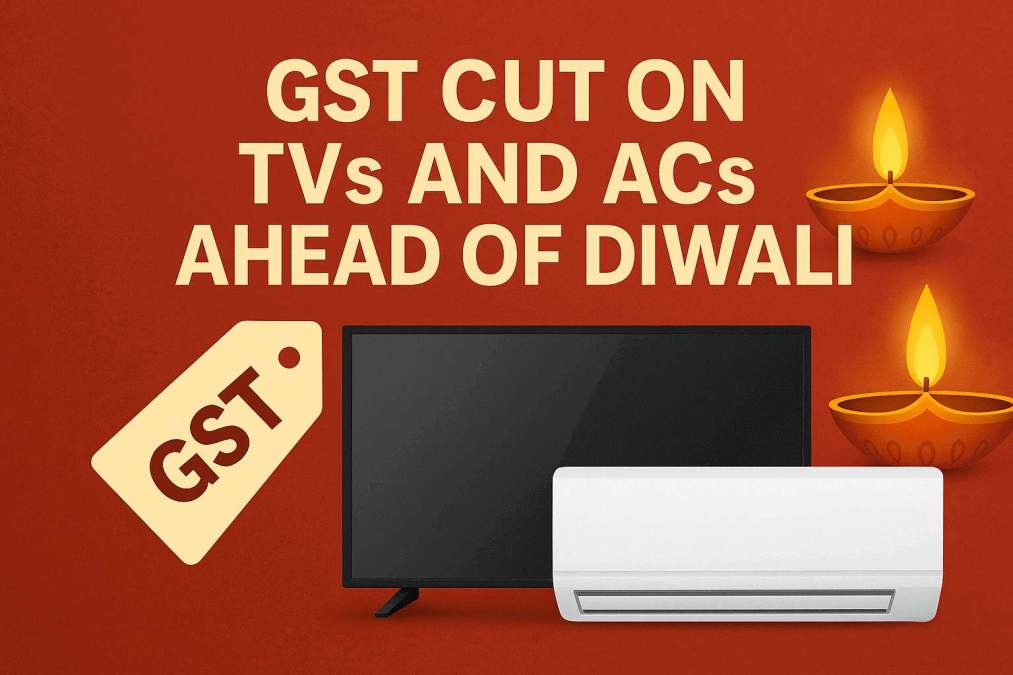 gst cut on tvs and acs