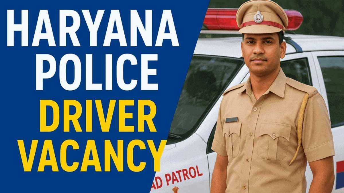 haryana police driver vacancy