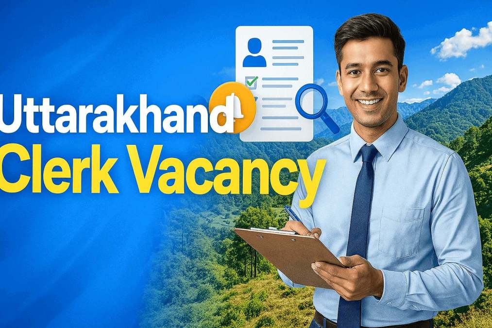 uttarakhand clerk vacancy