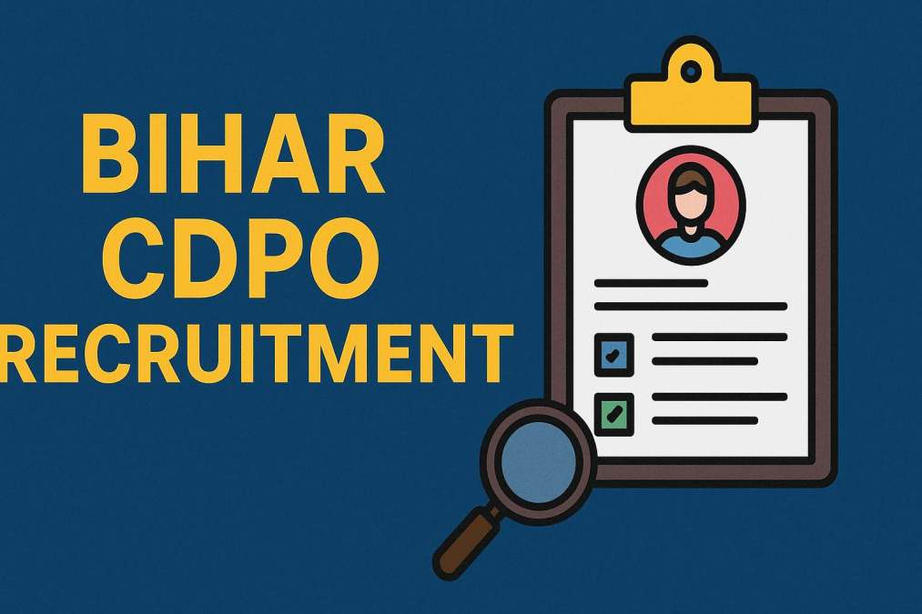 bihar cdpo recruitment