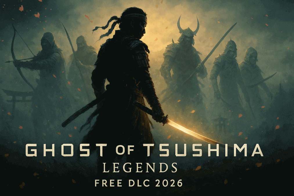 ghost of tsushima legends free dlc download