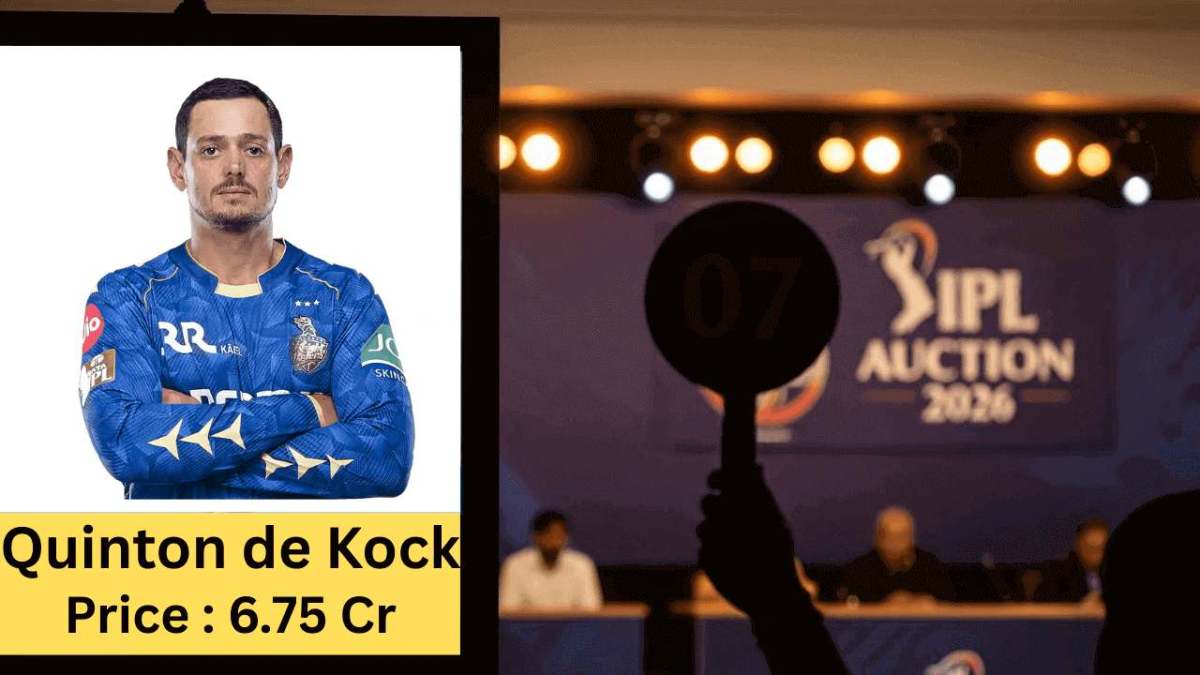 Quinton de Kock IPL Price