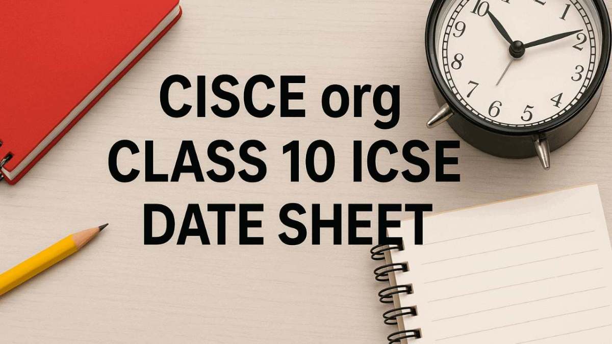 cisce org class 10 icse date sheet