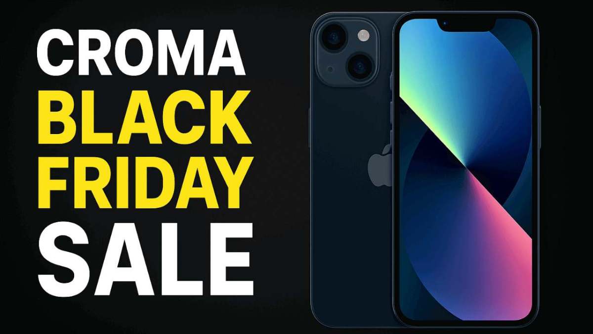 croma black friday sale iphone air