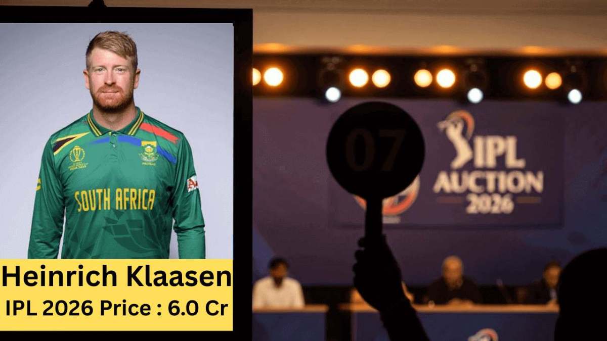heinrich klaasen ipl price
