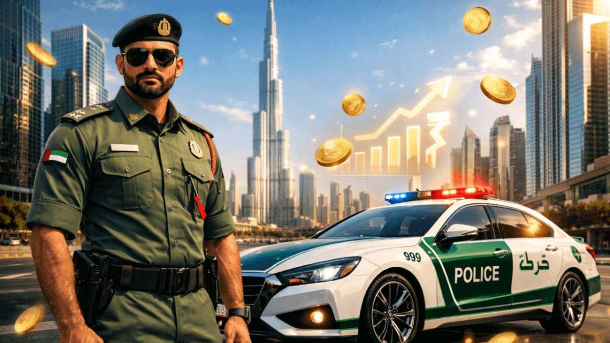 Dubai Police Salary per month