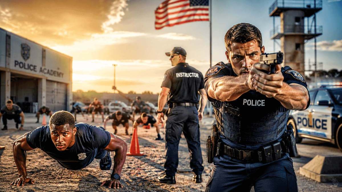police training process in usa